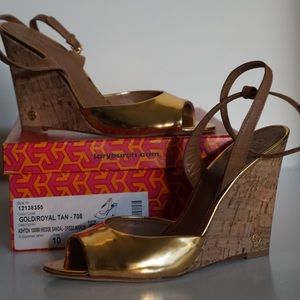 Tory Burch Ashton Wedge Sandal - Dress Mirror